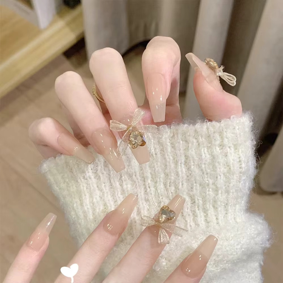 Nibiru DU Nail Art Dekorationen, 10 Teile, Schmetterling, Matt, Rot - Bild 3