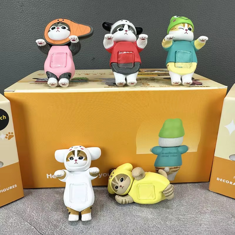 Mofusand Obst Nyan Gachapon Ananas Katze Blind Box, Spielzeug - Bild 3