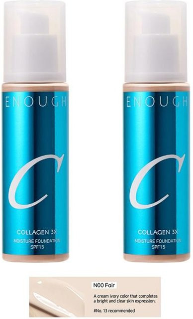 ENOUGH Foundation mit Kollagen, Fair, 100 ml - Bild 1