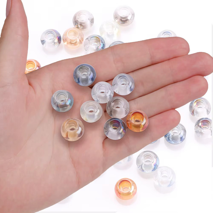 ZHUBI Kristallperlen Glas, Bunt, Unisex - Bild 2