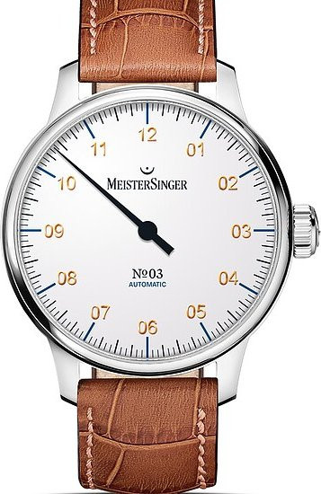 Meistersinger Armbanduhr Automatik, Edelstahl, 43 mm, Herren - Bild 1