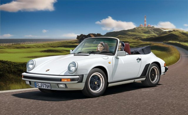 Revell 50 Years of Porsche 911 G-Model, Automodell Bausatz, 1:24, Geschenkset - Bild 2