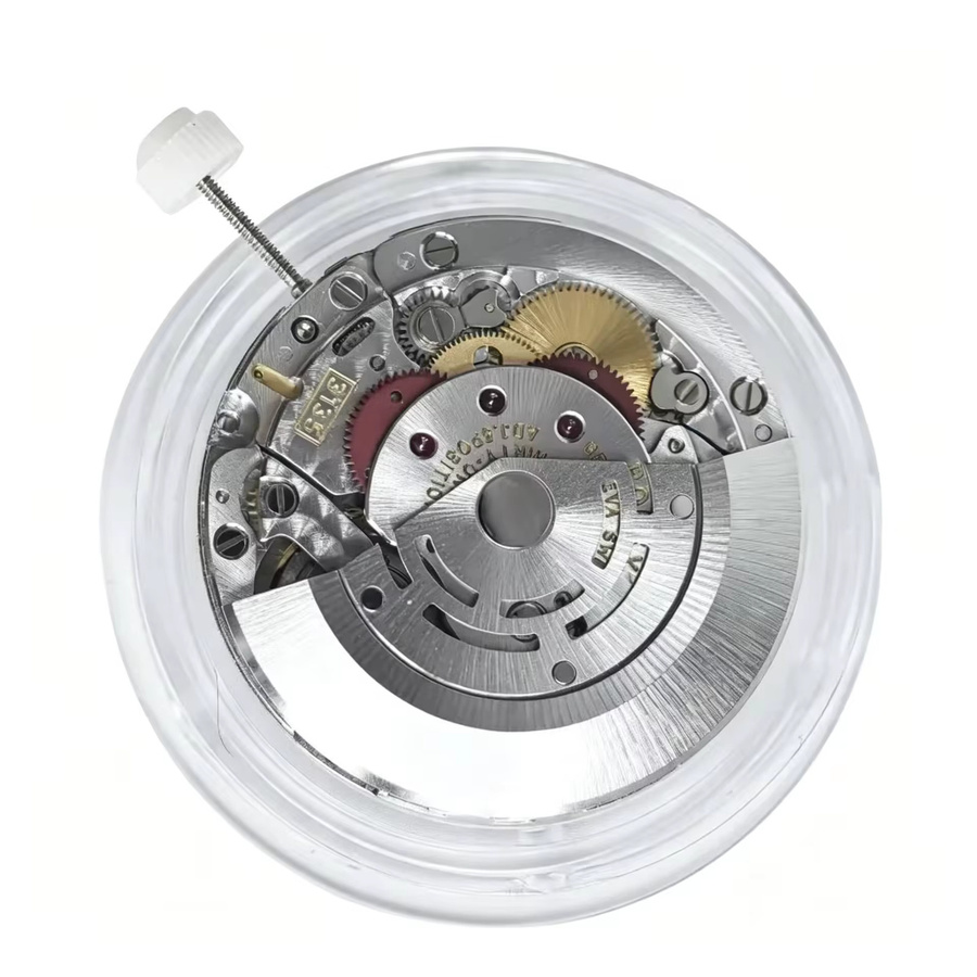 Dandong Automatisches Mechanisches Uhrwerk, Edelstahl, Silber, Unisex - Bild 1