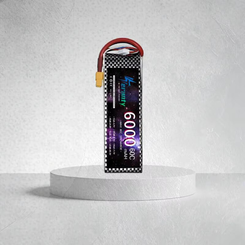 VSVAW LiPo-Akku, 2 Stück, 11,1V 3S 6000mAh 60C, wiederaufladbar - Bild 2