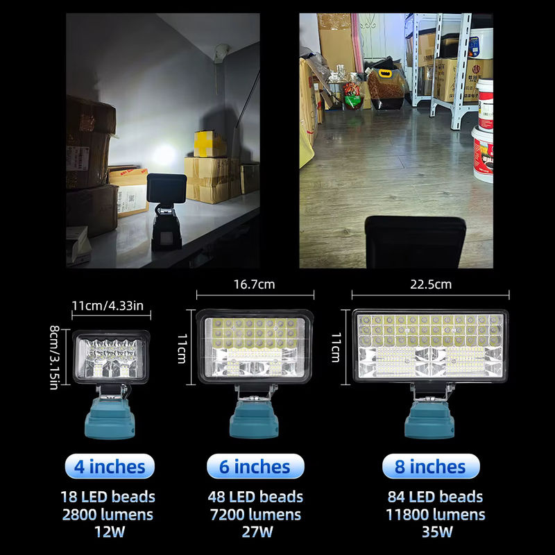 Makita LED Arbeitslicht für 18V Li-Ion Akku als tragbare Flutlampe für Camping und Notfälle - Bild 3