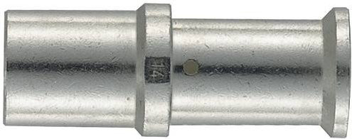 Harting Crimpkontakt Buchse 250A aus Messing in Silber 09110006228 - Bild 1