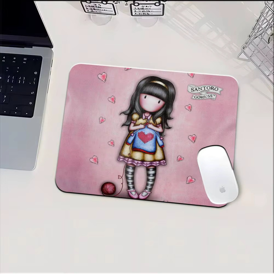 Santoro Gorjuss Mauspad für Kinder mit Motiv Kleine Maus, rutschfestes Schreibtischpad für Laptop und Tastatur - Bild 4
