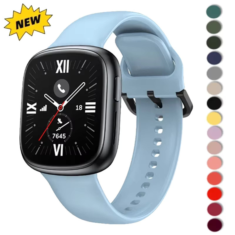 Huawei Honor Watch 4 Uhrenarmband, Silikon, Schwarz - Bild 2