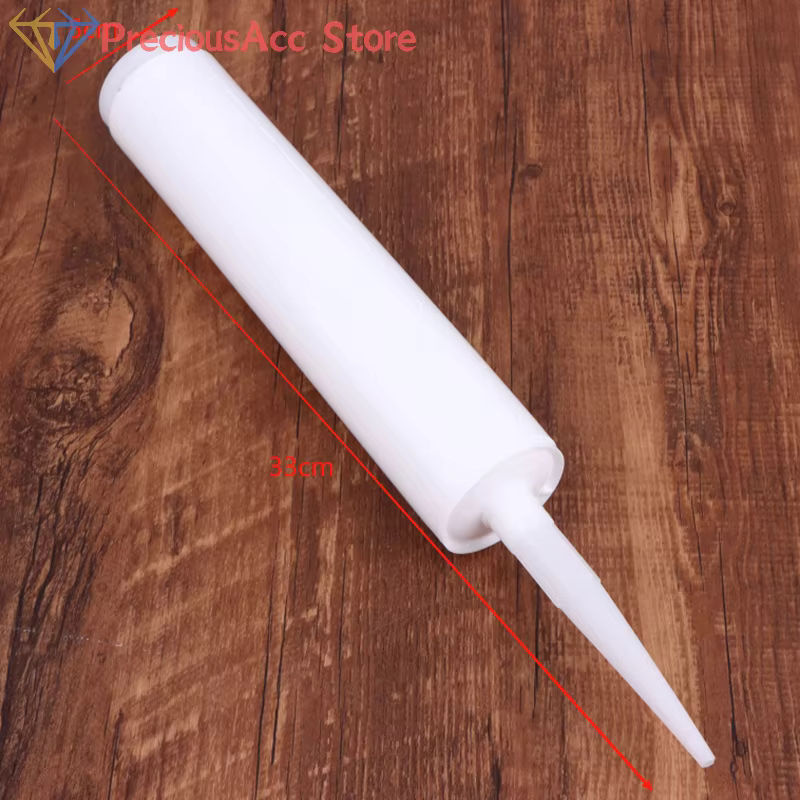 Nachfüllbare Dichtstoffflasche mit Verschlusskappen zur Wiederverwendung, Weiß - Bild 6