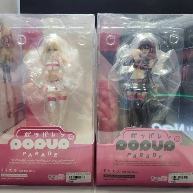 Bandai Pop Up Parade Seduction Amano Ririsa Tachibana Miharu Angel Airborne Unit Ver. Modellspielzeug - Bild 1