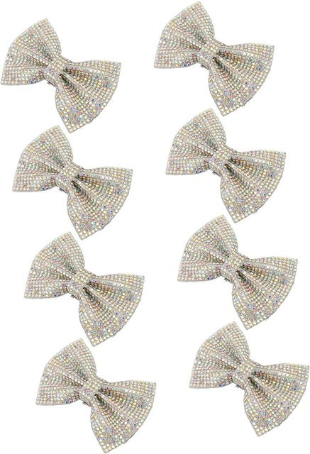 GoolRC Schleifen-Schuhclips, 8 Stück, Damen, grau - Bild 1