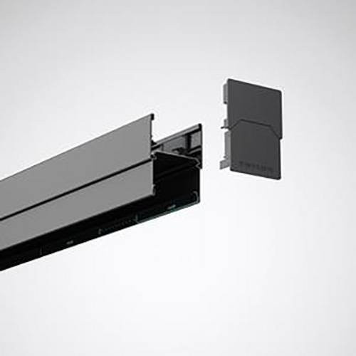 Trilux Ersatzteil Kopfstück Endcap für Schienensystem in Schwarz - Bild 1