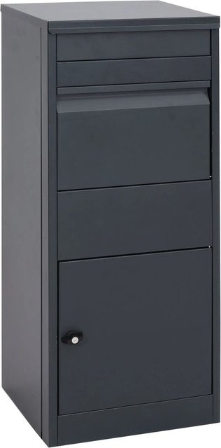 MCW Paketkasten G80 Größe L aus verzinktem Metall in Anthrazit - Bild 1