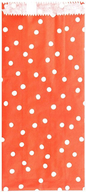Rico Design Paper Poetry Bastelset Papiertüten mit Sternen und Punkten in Rot - Bild 1
