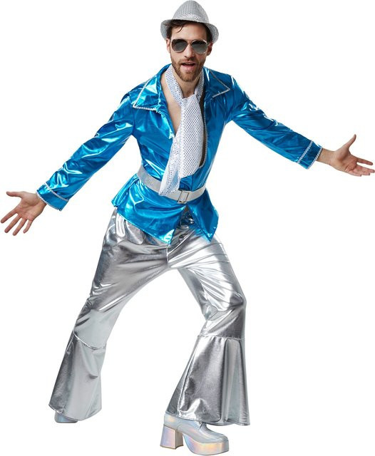 tectake Herrenkostüm Disco Master - Bild 1