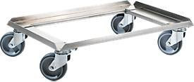 Köhler Edelstahl-Rollrahmen in Silber, B/H: 61,1 x 41,1 cm, Tragkraft 250 kg - Bild 1