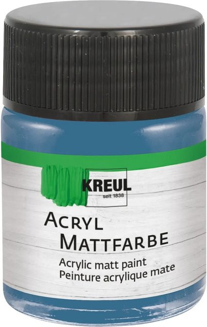 Kreul Acrylfarbe Matt Stahlblau 50 ml - Bild 1