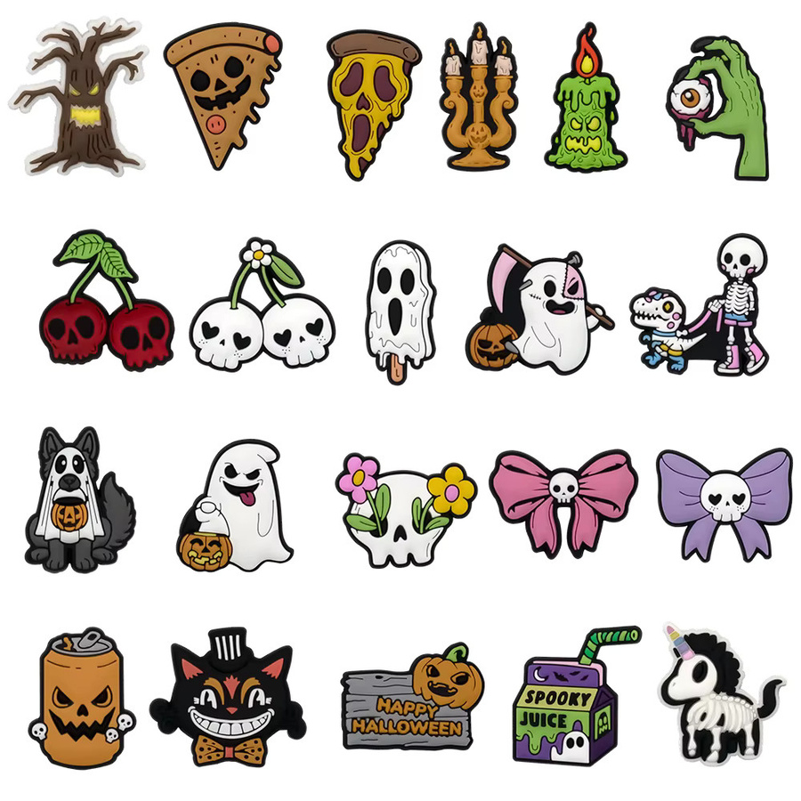 Hot Toys Halloween Charms aus Kunststoff für Herbst und Halloween in Mehrfarbig - Bild 1