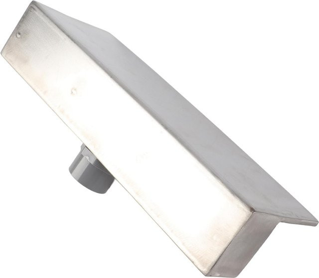 Nensit Wasserfallauslauf aus 304 Edelstahl für Garten und Pool, Farbe: Weiß/Silber, Breite: 30 cm - Bild 1