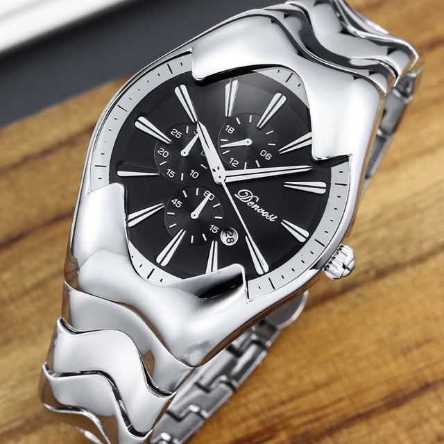 STARPERISH Armbanduhr Quarz, Edelstahl, Silber, Herren - Bild 1