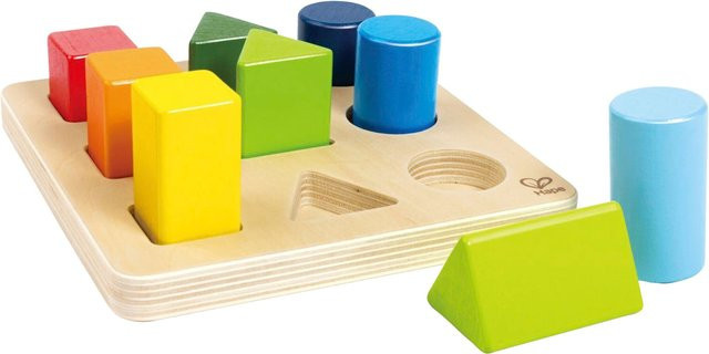 Hape Farben- & Formensortierer, Holz, Bunt / Mehrfarbig, ab 1,5 Jahre - Bild 1