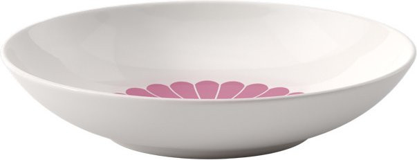 Villeroy & Boch Pastaschale Fleur cassis in Weiß aus Keramik - Bild 1