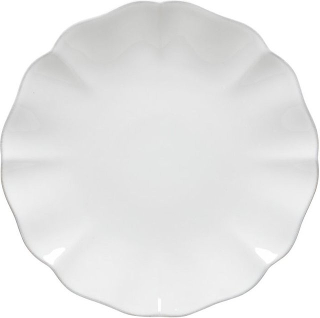 Costa Nova Runder Teller Pacifica, 12er Pack, Weiß, Durchmesser: 25 cm, Höhe: 3,1 cm - Bild 1