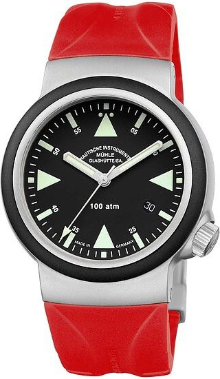 Mühle Glashütte Armbanduhr, Automatik, Edelstahl, 42 mm, Herren - Bild 1