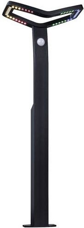 Paulmann Alara LED-Pollerleuchte Zigbee RGBW Gartenleuchte Anthrazit 10W
