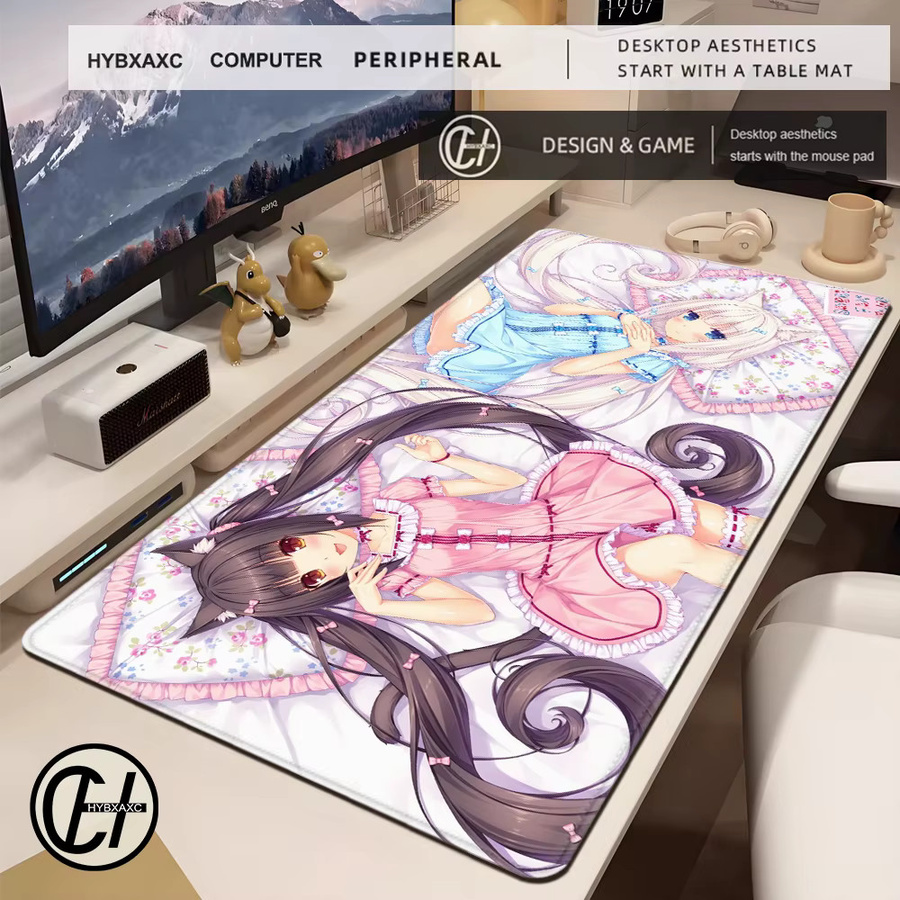 Mousepad XXL Home HD Nekopara Schreibtischmatte von HYBXAXC in Multicolour - Bild 2
