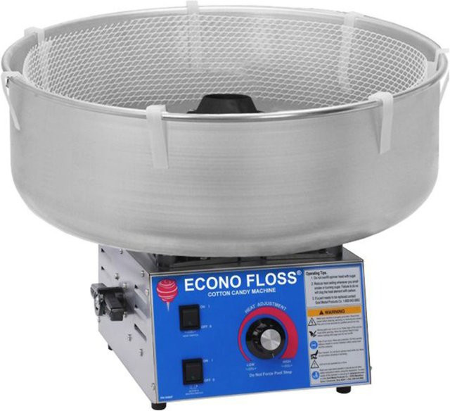 Neumärker Zuckerwattemaschine Econo Floss in Silber, B/T/H: 28 x 28 x 52 cm - Bild 1