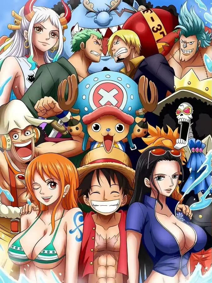 KAYOU One Piece Luffy Puzzle, Piraten, Bunt / Mehrfarbig - Bild 2