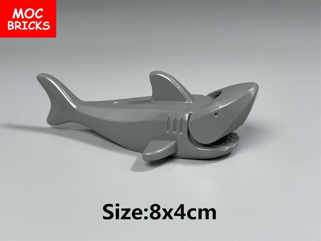 Yiran toy Piraten Hai Meeresbewohner Konstruktionsbausteine - Bild 1