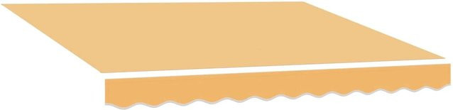 vidaXL Markisenersatzstoff aus Polyester in Sand, B x H: 600 x 350 cm - Bild 1