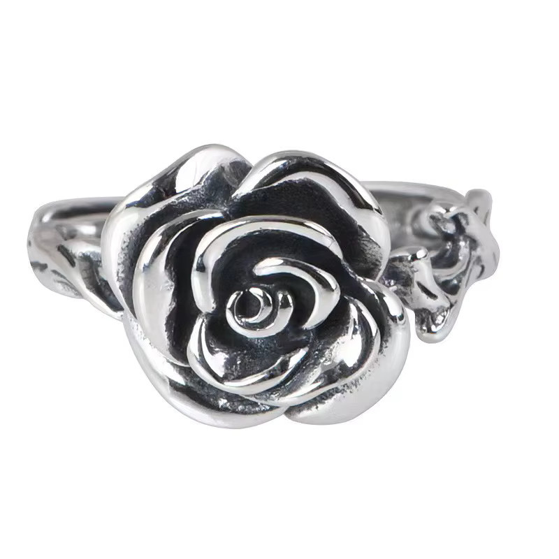 SAY Ring, 925 Silber, Vintage, Damen - Bild 4