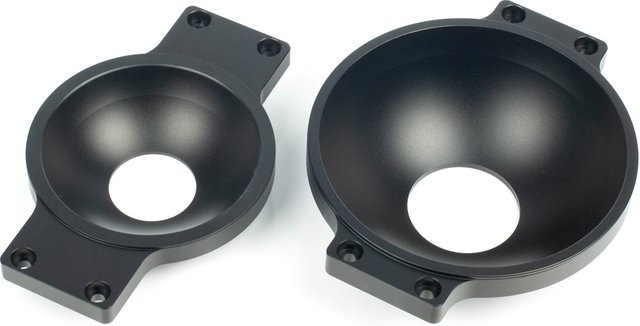 Excine Aluminium Halb-Kugel Adapter in Schwarz für Stativ, Slider und Kamera-Dolly zur DIY-Unterstützung - Bild 1