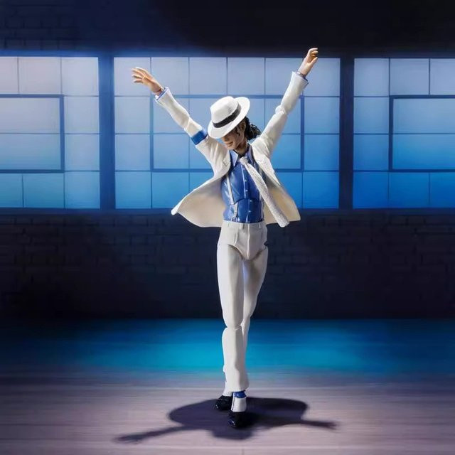 Bandai Michael Jackson Moon Walk Actionfigur, Weiß, Einzelfigur - Bild 1