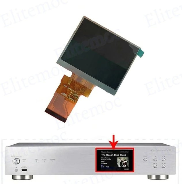 Pioneer Ersatz-LCD-Display 3,5 Zoll in Schwarz für N-50A-S - Bild 1