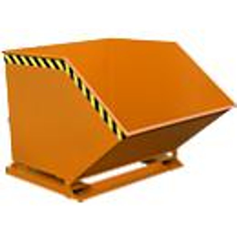 Kippmulde KK 1000 von Bauer in Orange (RAL 2000) aus Stahl - Bild 4