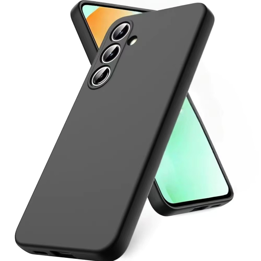 Silikon Handyhülle für Samsung Galaxy S26 S25 S24 S23 FE Plus Ultra A57 A37 A56 A55 A54 A35 A16 in Schwarz und Blau - Bild 2