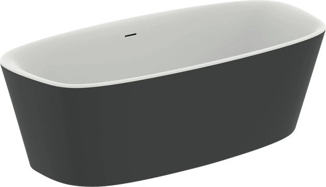 Freistehende Badewanne Ideal Standard Dea Oval in Schwarz Matt, B: 190 cm, B: 90 cm - Bild 1