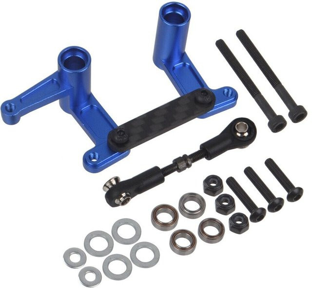 Traxxas Aluminium-Lenkhebel, Blau, Metall, Zubehör - Bild 1