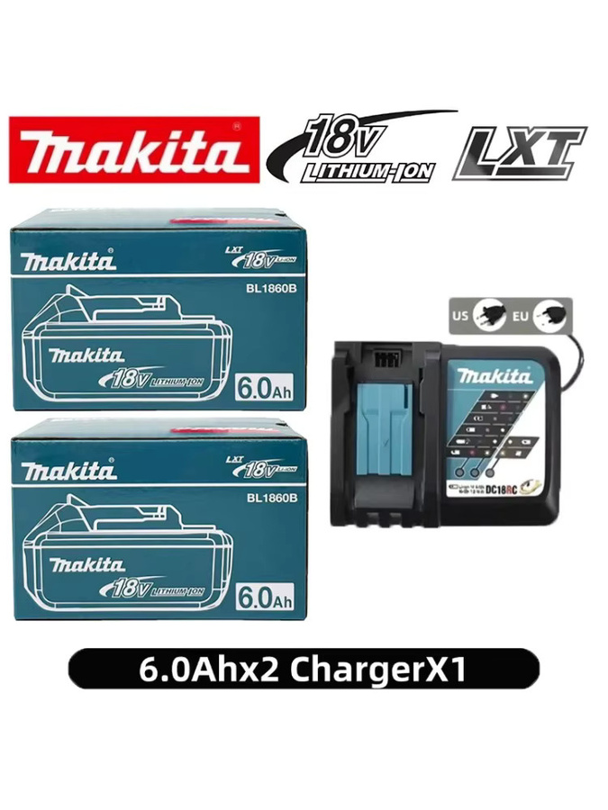 Makita BL1860B LXT 18V 6Ah Lithium-Ionen-Akku in Schwarz für Elektrowerkzeuge - Bild 6