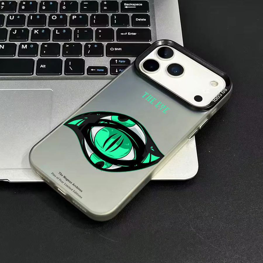 The Magnus A-Archives Handyhülle für iPhone 11 bis iPhone 17 Pro Max, Air Matte Laser Aurora, stoßfeste Schutzhülle - Bild 3