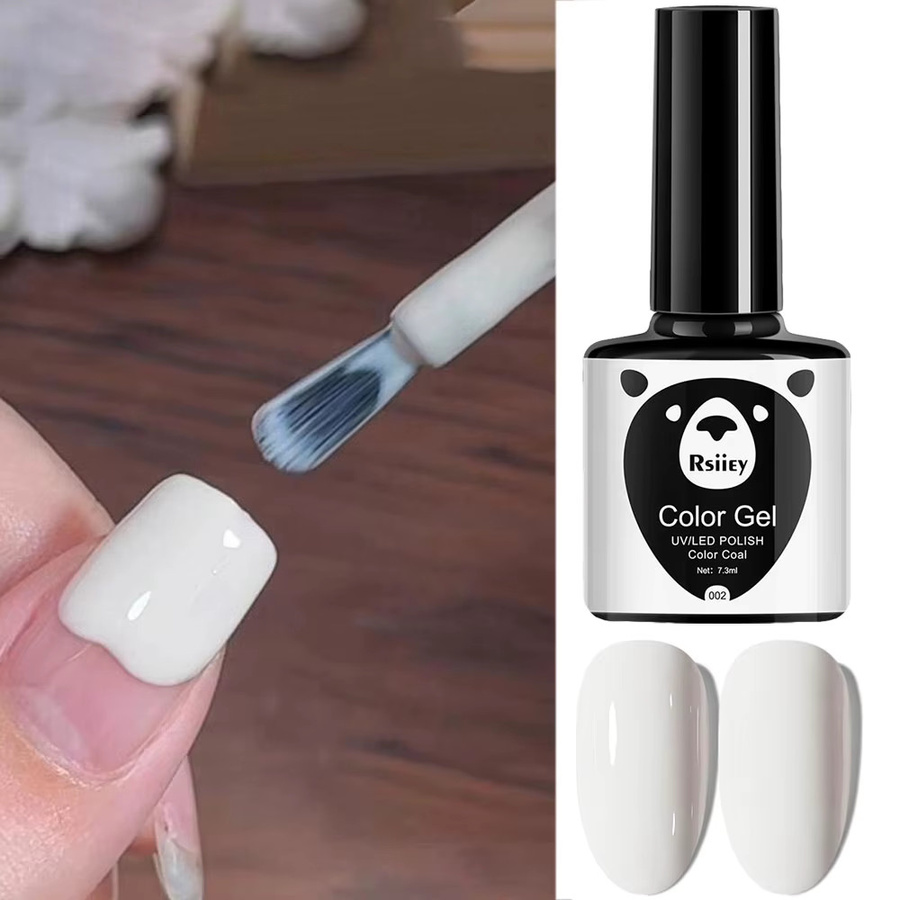 MingLee Nagellack, Weiß, Glänzend, 7,3 ml - Bild 2