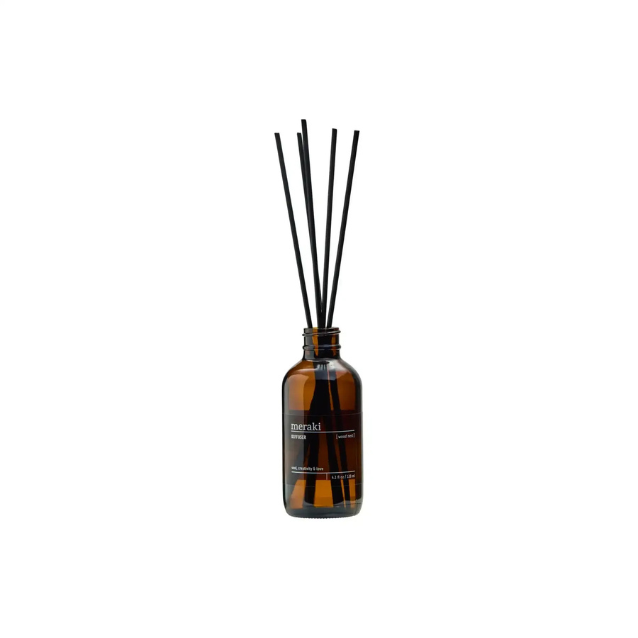 Meraki Raumduft Holz Nest Reed Diffuser mit 120 ml in Natural Brown - Bild 1