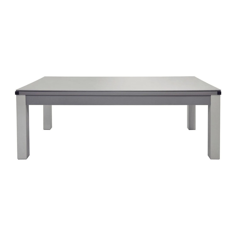 Billardtisch Balthazar von Vente-unique in Grau mit einer Länge von 213,4 cm - Bild 2