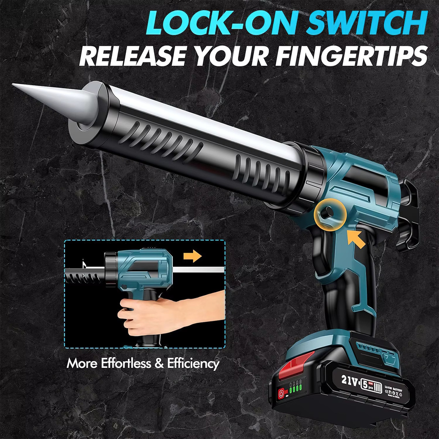 Makita Kabellose Elektrische Klebepistole mit 4 Geschwindigkeiten für Makita 18V Akku - Bild 2