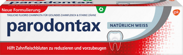 Parodontax Natürlich Weiss Zahnpasta, 75 ml - Bild 1