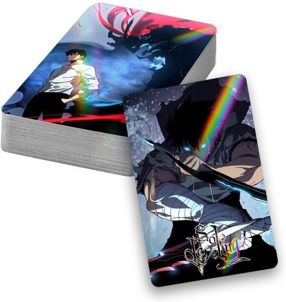 Laser-Flashcard Solo Leveling, Sammelkarte, 30 Stück, ab 14 Jahren - Bild 1